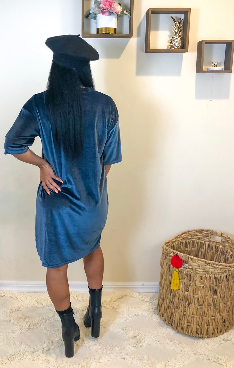 Sassy | Velvet Dress