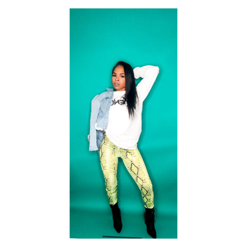 Shameless | Snakeskin Leggings