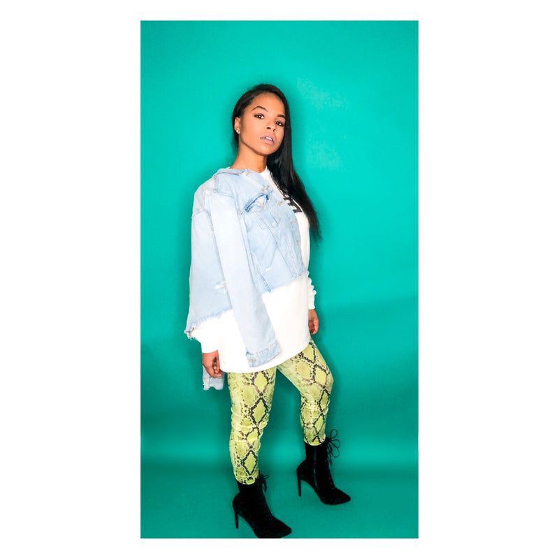 Shameless | Snakeskin Leggings