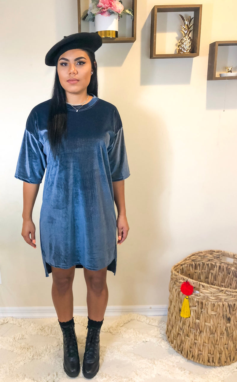 Sassy | Velvet Dress