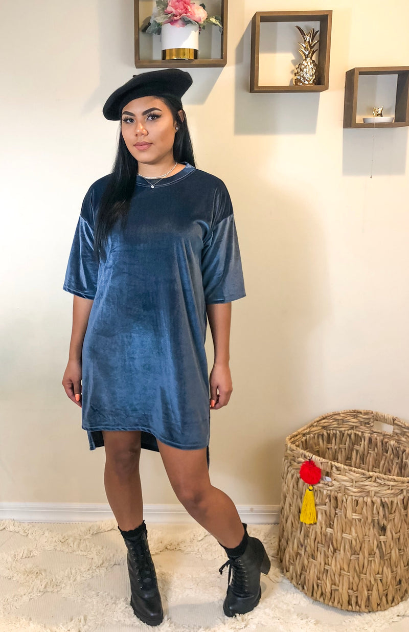 Sassy | Velvet Dress